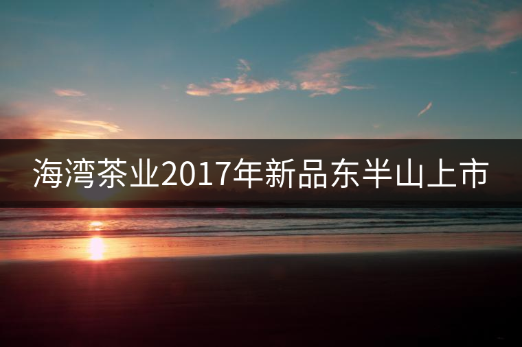 海灣茶業(yè)2017年新品東半山上市