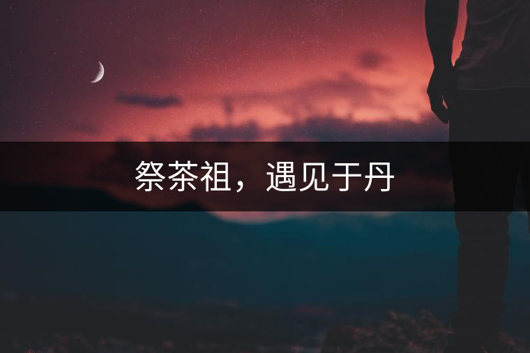 祭茶祖，遇見于丹