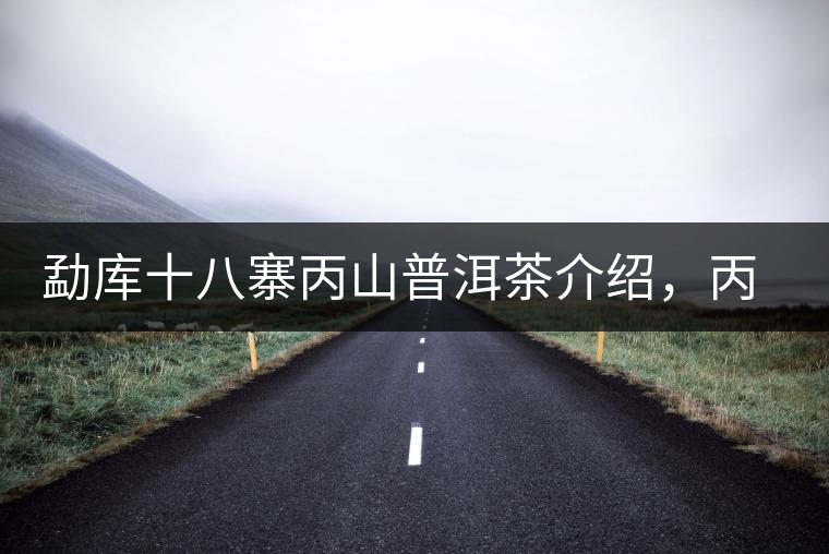 勐庫(kù)十八寨丙山普洱茶介紹，丙山古樹茶口感特點(diǎn)